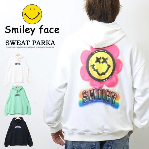 SMILEY FACE（スマイリーフェイス） フラワースマイル スウェット