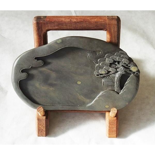 端渓硯 梅花坑 7吋 石眼入り 一品物 すずり : 書道用品 緑風店 - 通販