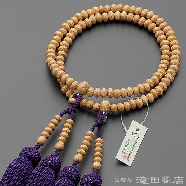 仏壇屋 滝田商店 数珠 八宗用(八宗兼用) 女性用 天竺菩提樹 みかん玉 8