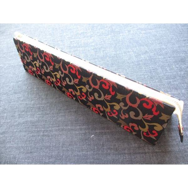 13絃 琴柱入れ(箏柱入れ/琴柱ケース) 錦 大 30cm チャック式 005