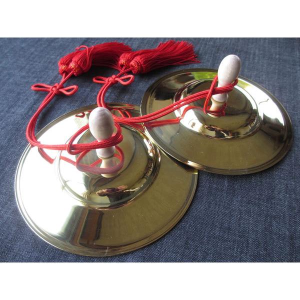 値上げ前 数量限定】邦楽打楽器 鳴り物 取っ手付きチャッパ(手平鉦