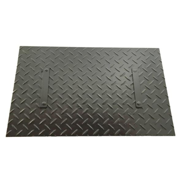 現場屋さん 縞鉄板 蓋加工 厚さ 6.0ミリ サイズ 900ミリ×900ミリ 以下