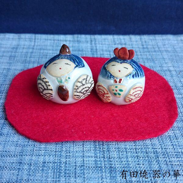 有田焼 豆ひな 雛人形 置物 : 有田焼 器の華 まるふく - 通販 - Yahoo