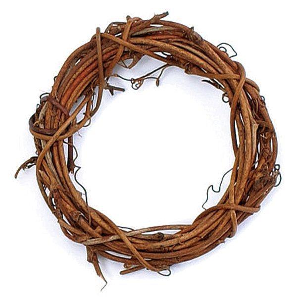 リース 土台 とりよせ品 サンキライリース 7cm(1袋12コ入り