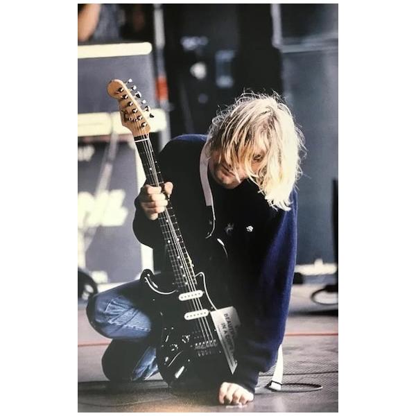 ほぼA4サイズ ミニポスター写真 ニルヴァーナ カートコバーン Kurt