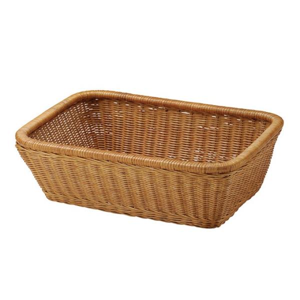 籐籠✳︎ランドリーバスケット2段✳︎レトロ✳︎取り外し可能