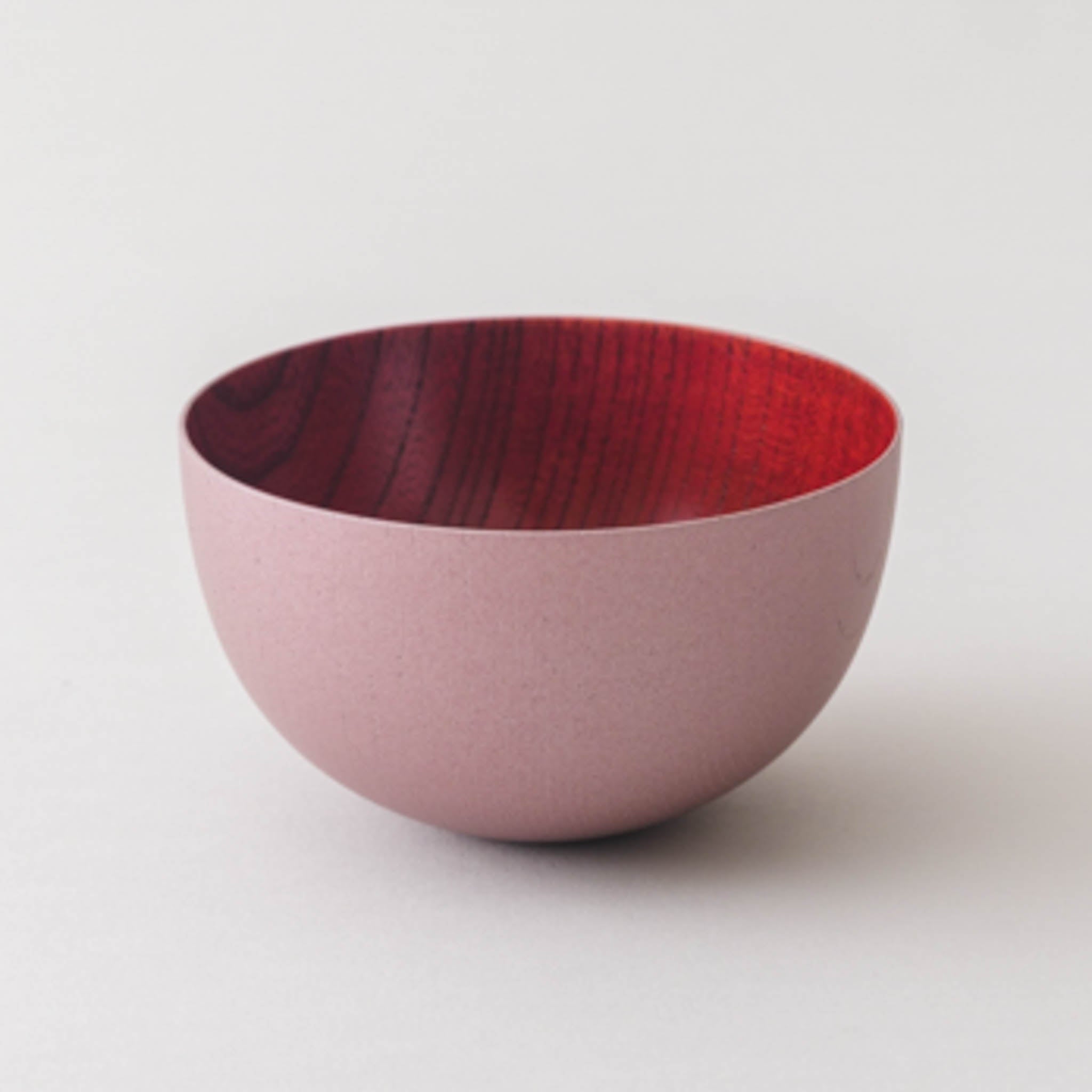 山中漆器 お椀 | うつろいボウル | シルキーピンク あかね | 浅田漆器工芸