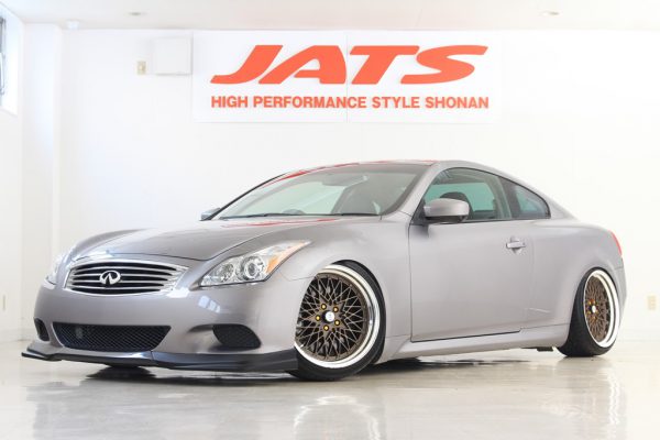 ニッサン スカイラインクーペ 370GTタイプS 車高調 SSRメッシュ