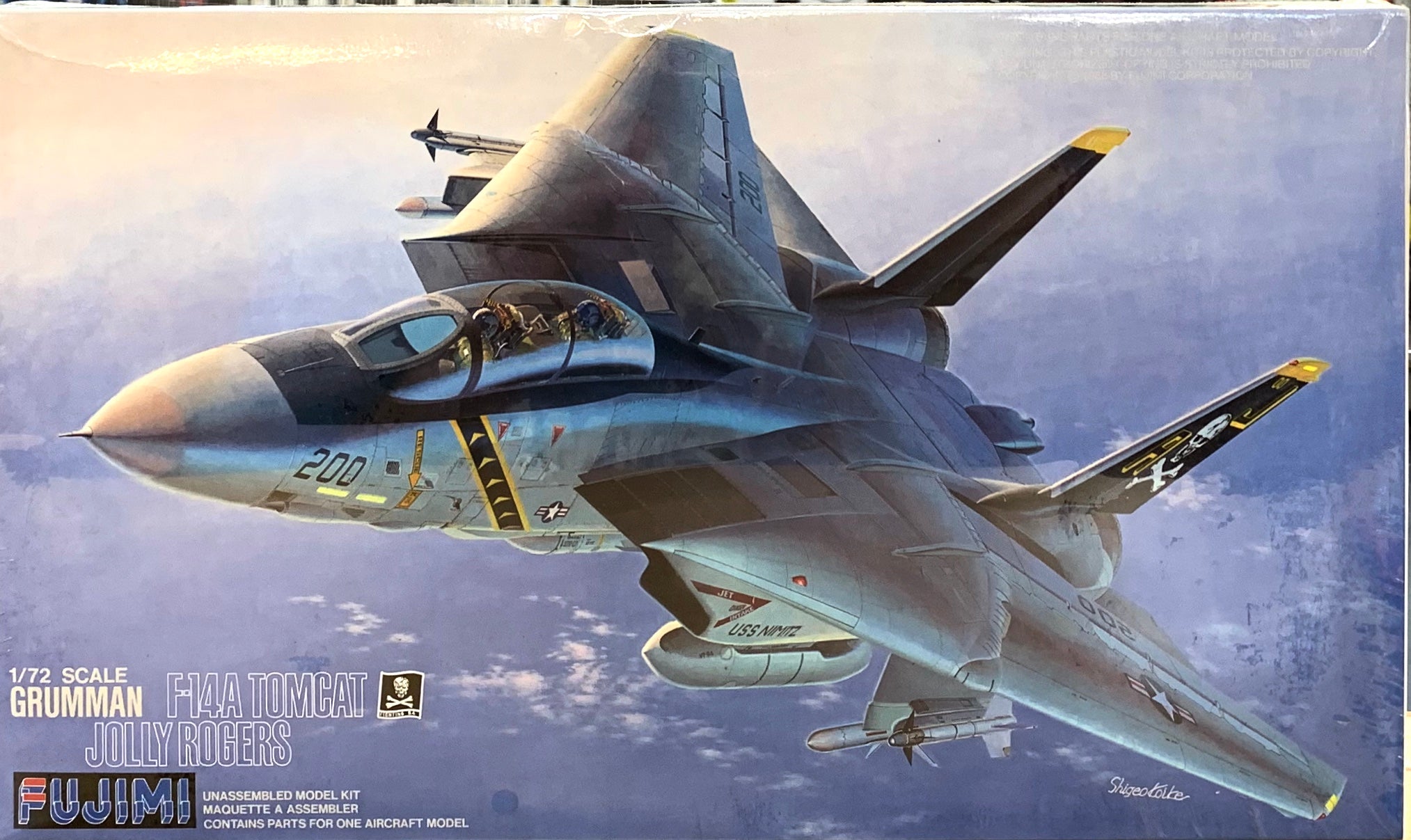 Grumman F-14A Tomcat Jolly Rogers 1/72 1988 Issue – J-BarHobbies