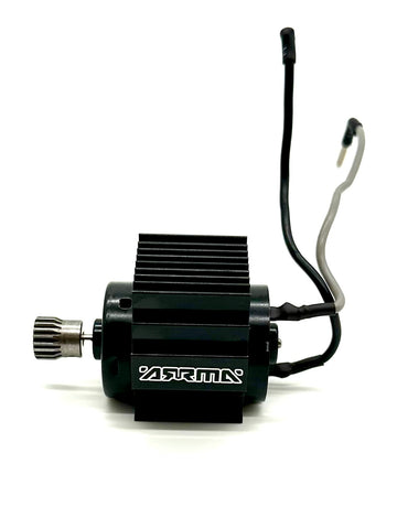 Arrma MOJAVE GROM mega 4x4 - Motor (380 brushed) pinion heatsink