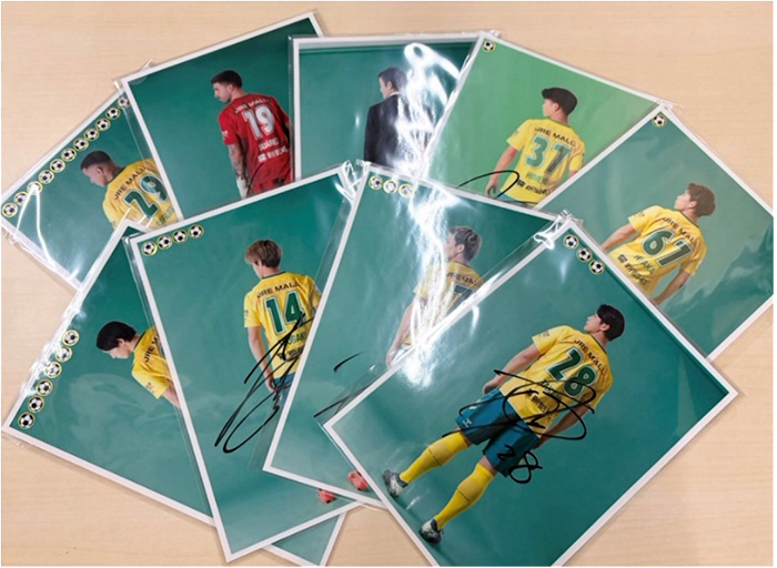 オフィシャルショップ12JEF 「選手サイン入りA4フォト」プレゼント