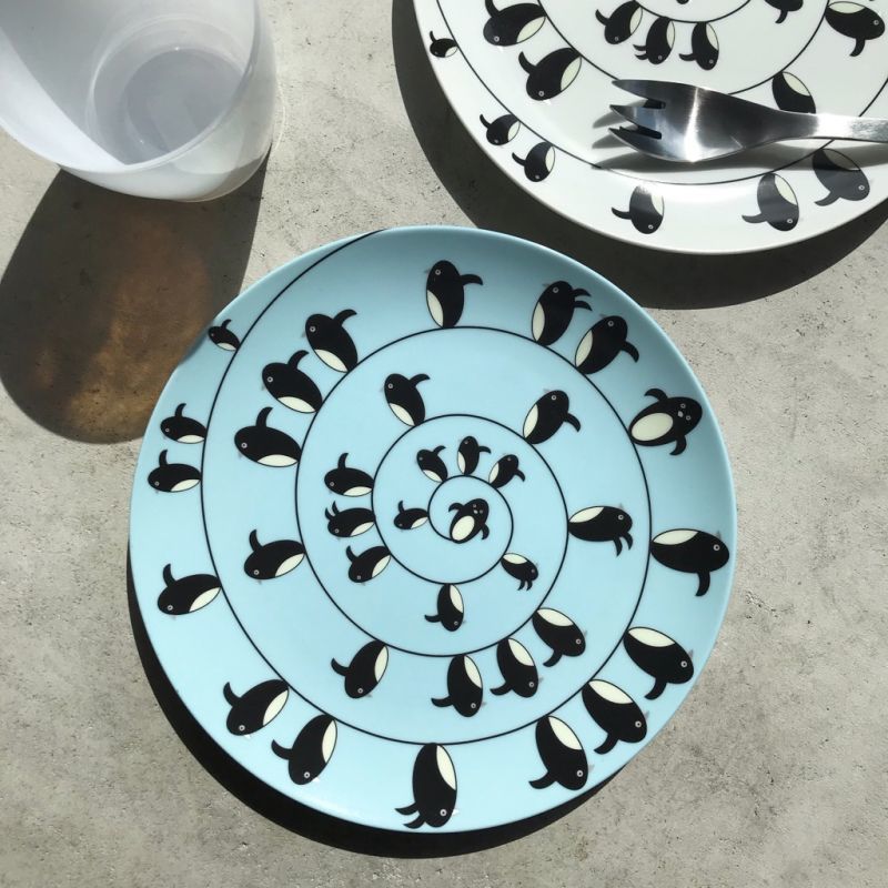 ペンギン プレート(ホワイト) - JEJP