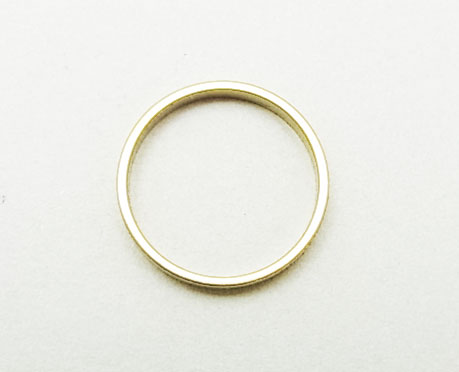 J-TOOL_山口工具店 / 真鍮リング(練習用リング)3mm幅