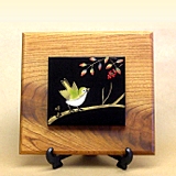 輪島塗 漆芸額 絵 1号 沈金 蒔絵