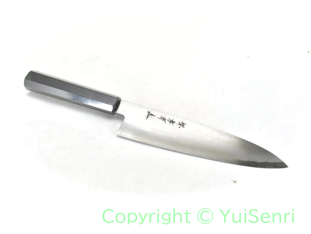 堺孝行《銀三鋼割込み黒檀柄仕様》和牛刀 – YuiSenri