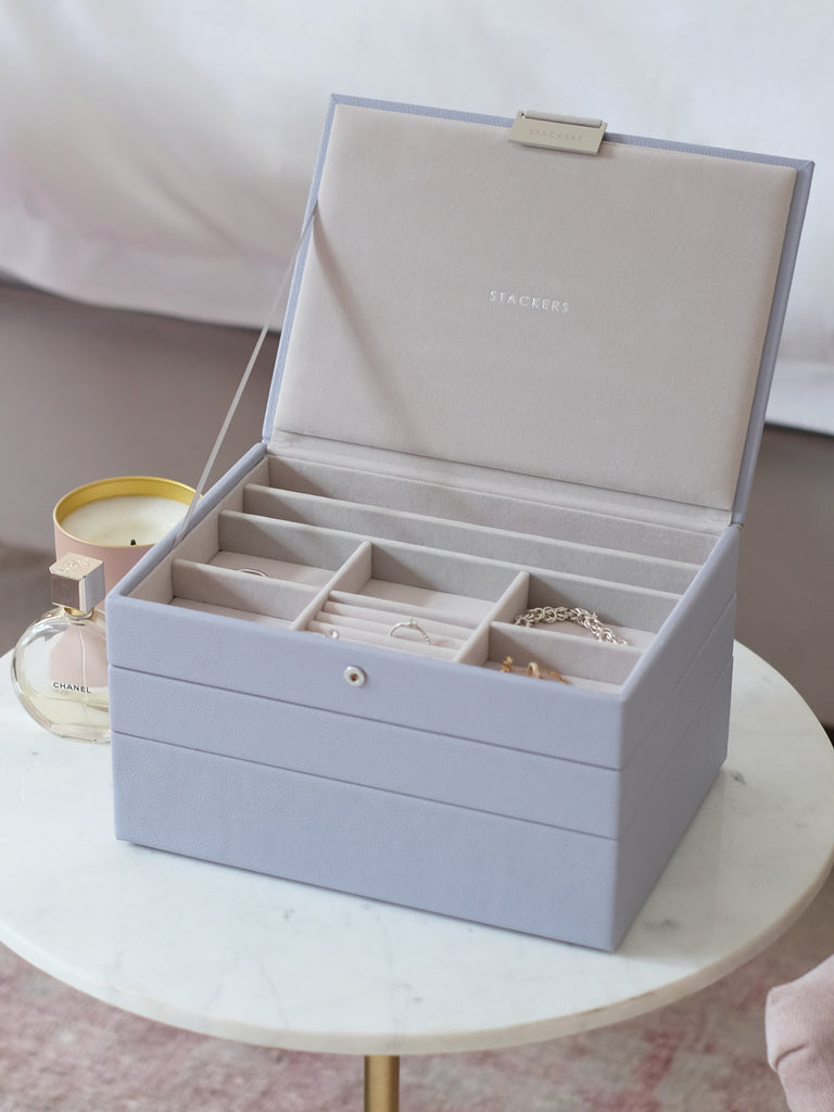 Classic Jewellery Box 選べる3セット ラベンダー – STACKERS LONDON