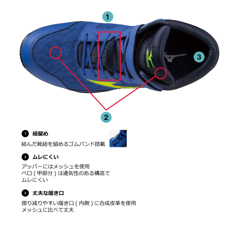 オールマイティ SDII 13 H (紐＆ベルト／ハイカット／ワーキング