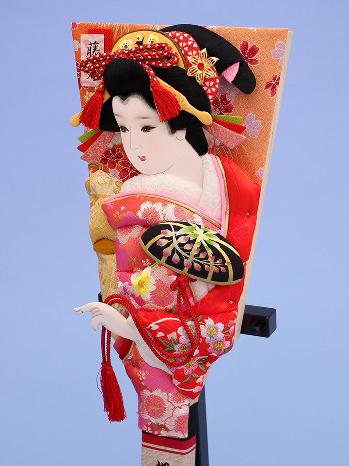 押絵羽子板13号 金彩明日香 台付き – 寿鳳人形の東芸