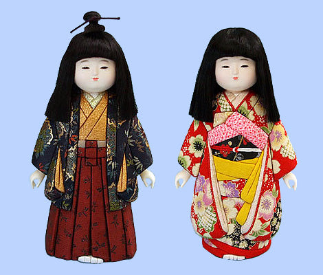 木目込み人形 市松 – 寿鳳人形の東芸