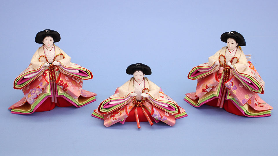 雛人形単品三人官女4 五寸サイズ320-85 – 寿鳳人形の東芸