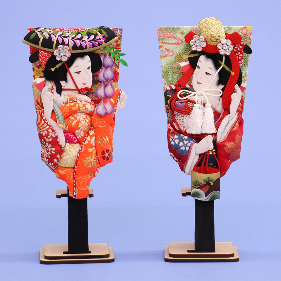 人形専門店の正月飾り羽子板、破魔弓2個セット – 寿鳳人形の東芸