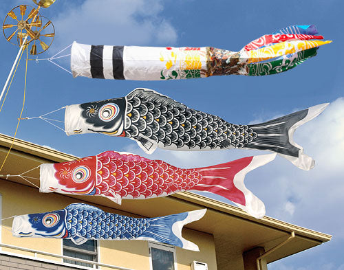 Small Koinobori set optional sale. – 寿鳳人形の東芸