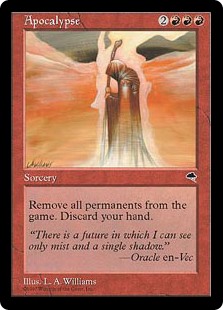 画像で見る『テンペスト』の再録禁止カード一覧 - 紙束MTG