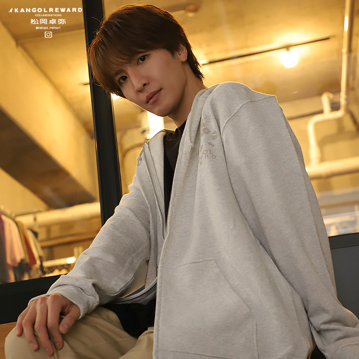 完全受注生産】松岡卓弥×KANGOL REWARDコラボ企画！スウェットパンツ