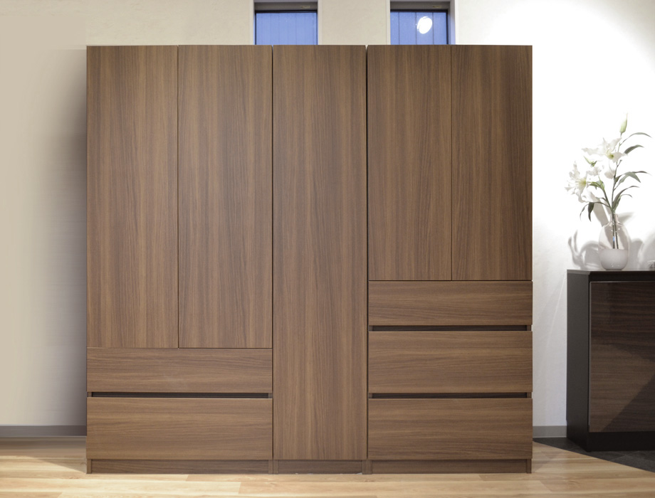 セミオーダーワードローブ 上ハンガー・棚 LASCO 幅56～70cm 奥行56.5