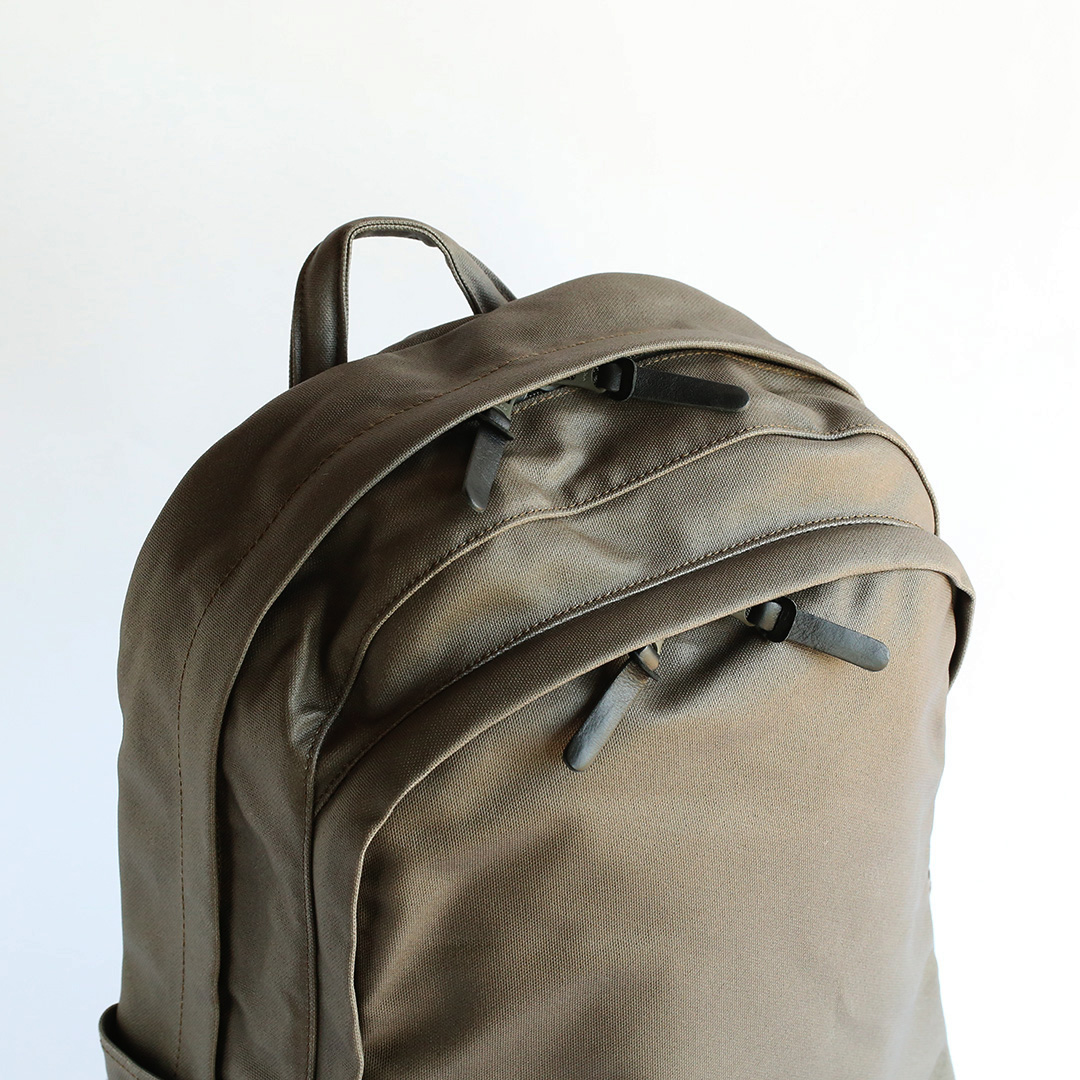 センニチ帆布のバックパック(L) | 香久山鞄