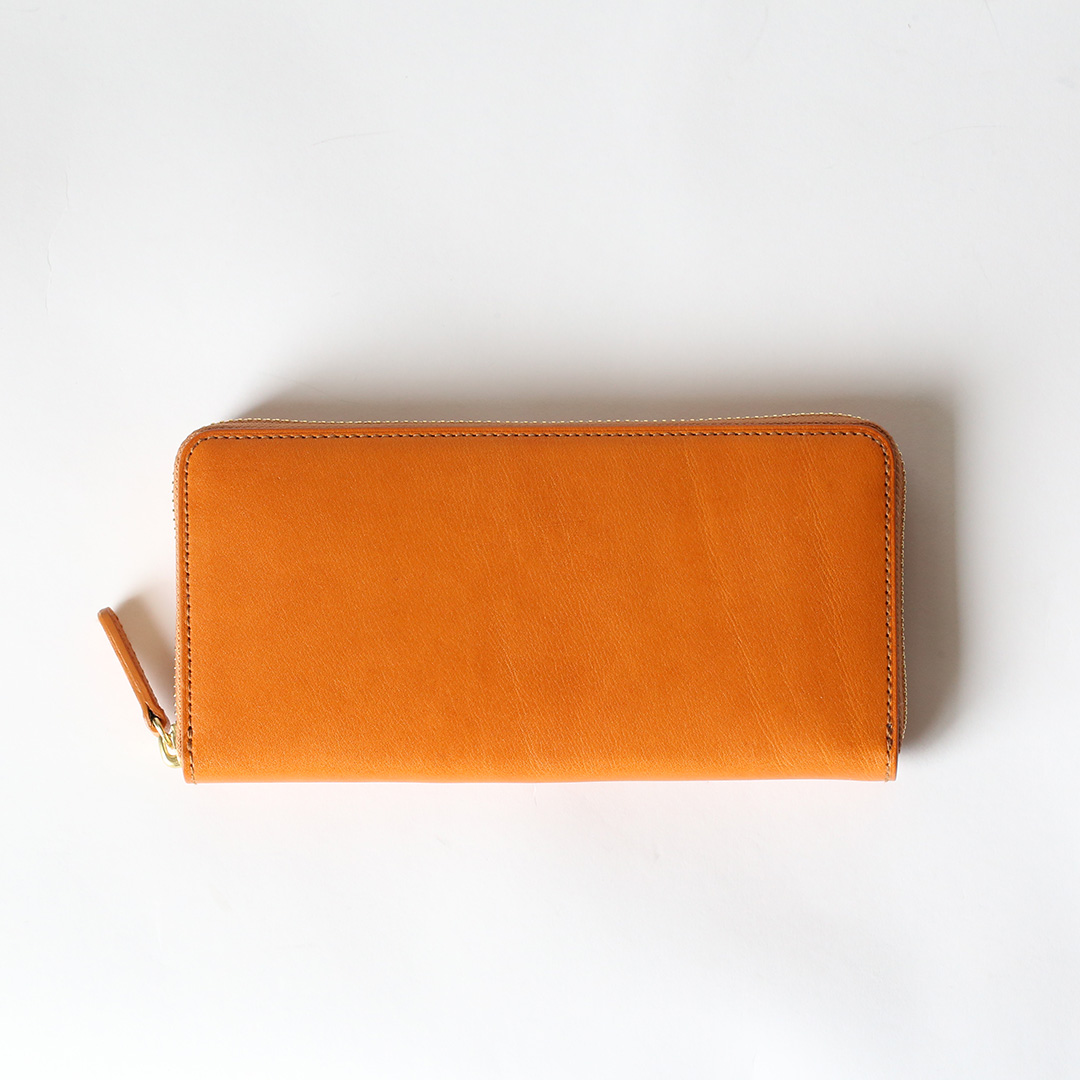 栃木レザーラウンド長財布 | 香久山鞄