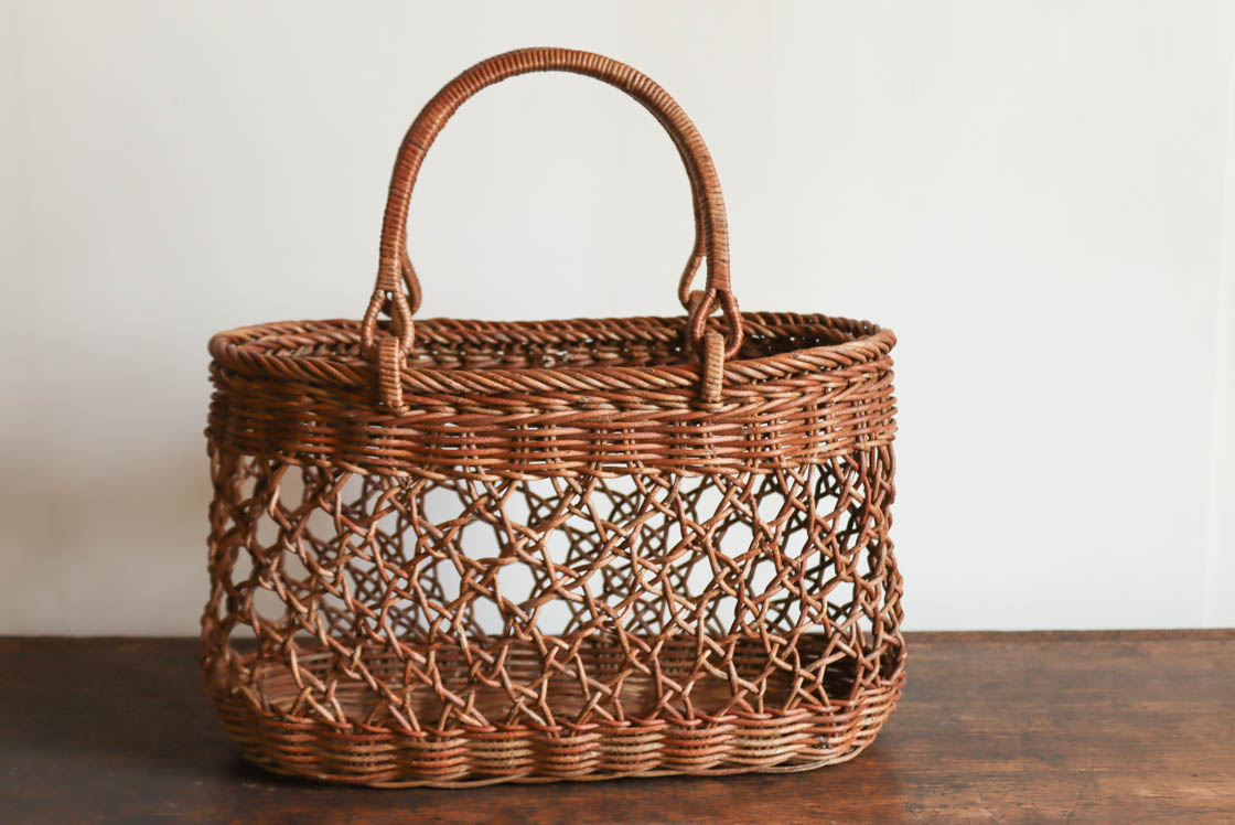 青森 あけび 手提げ (亀甲編み)