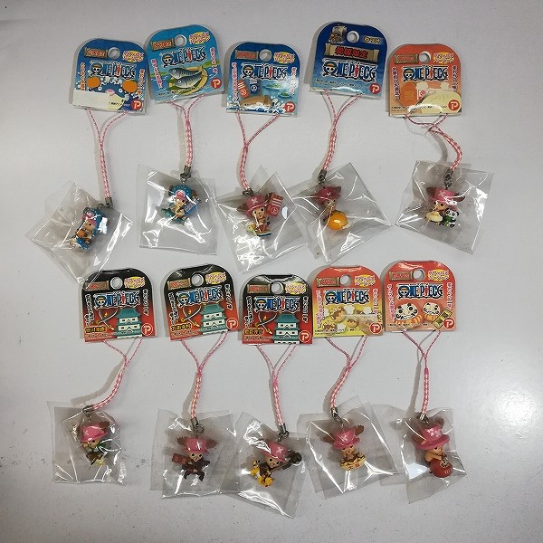 買取】ワンピース ご当地 チョッパー ねつけ ビーズ ストラップ まとめ