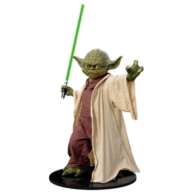 参考価格】ジェントルジャイアント 1/1 ライフサイズ レプリカ ヨーダ