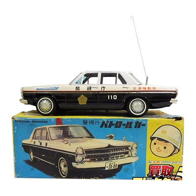 参考価格】ヨネザワ ブリキ グロリア スーパー6 パトカー 警視庁
