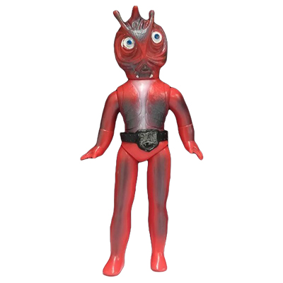 参考価格】旧バンダイ 仮面ライダー 面取れソフビ (ブリキ製ベルト