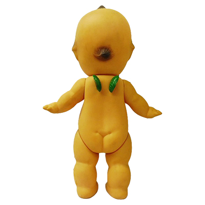 参考価格】特大 キューピー人形 ソフビ 緑羽根 黄眉 約63cm | 古い