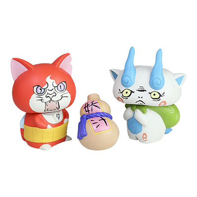 参考価格】黒い妖怪ウォッチフィギュアセット アイツもコイツも黒～い