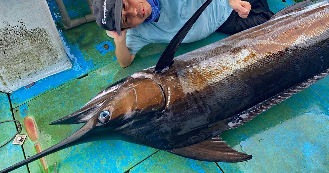 デスダイブ～100kgカジキ45分で釣る！2024年トローリング10本目