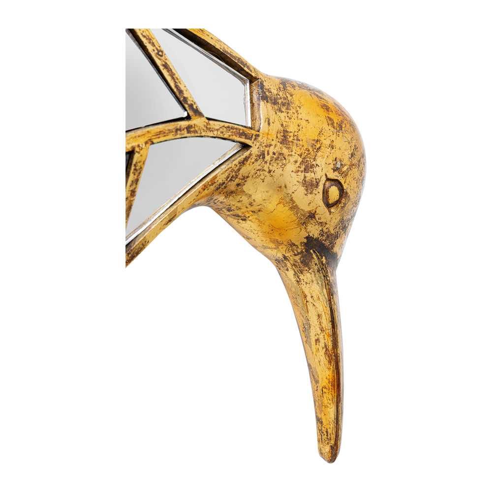 ハミングバードミラー60cm ウォールデコレーション - 壁インテリアの