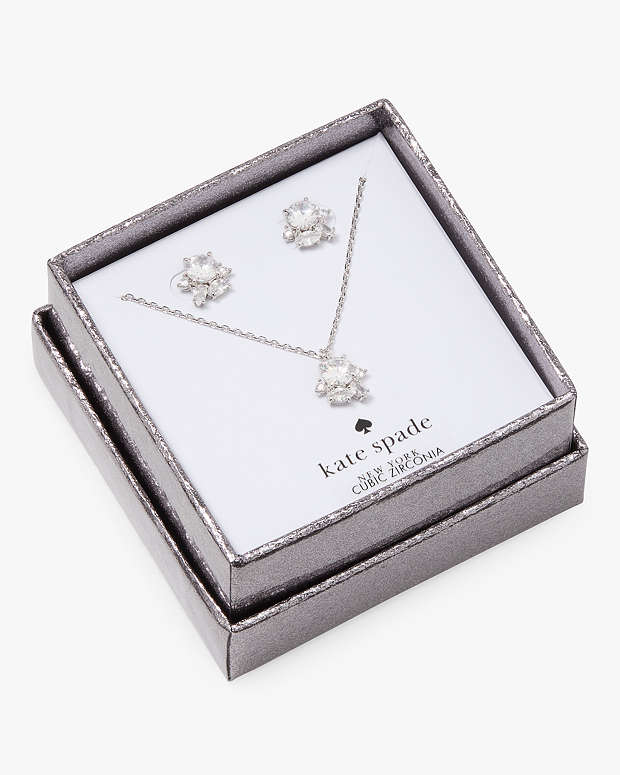 リトル ジェム ペンダント ＆ ピアス ボックス セット | ジュエリー