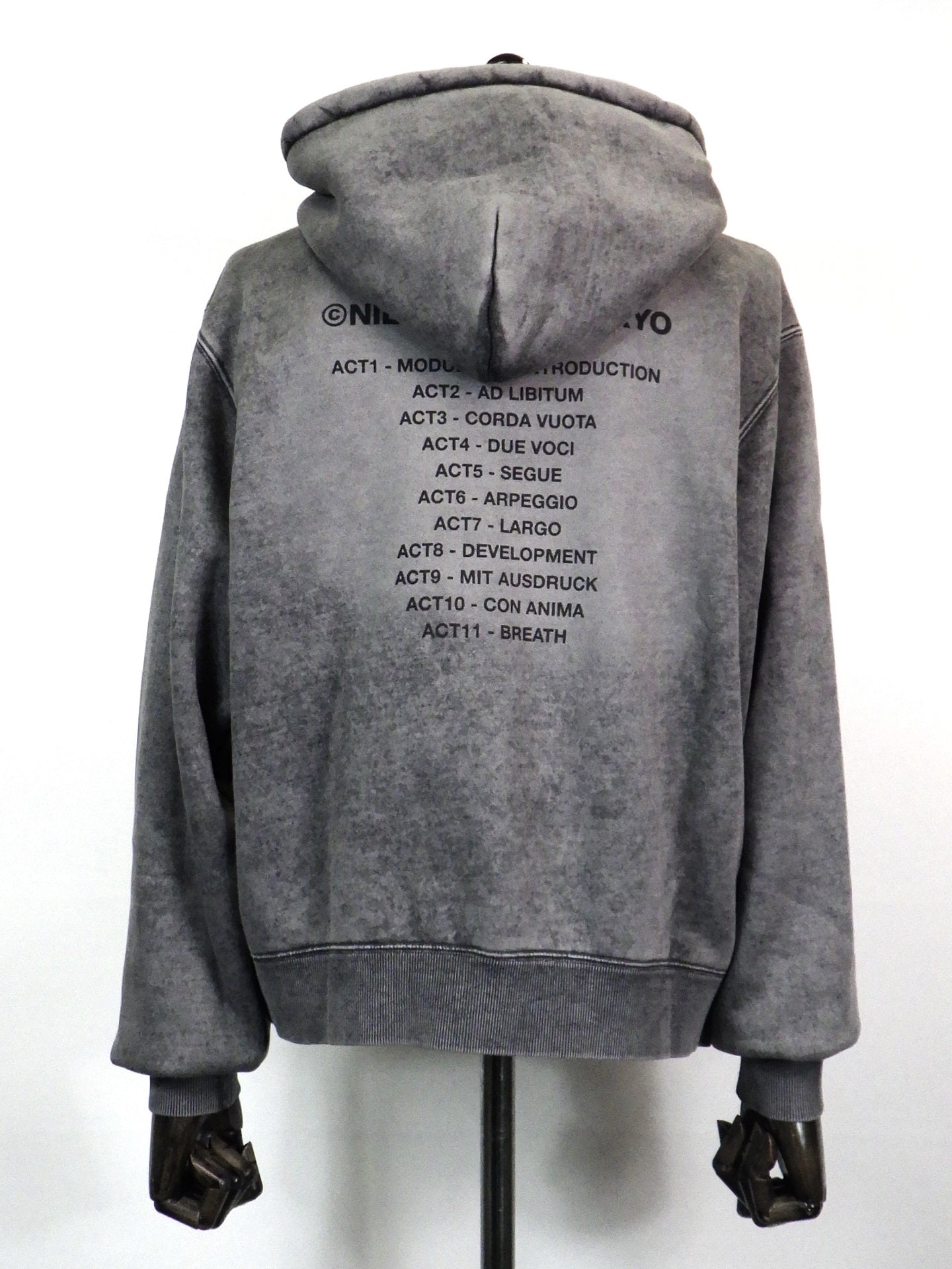 NIL DUE / NIL UN TOKYO フェイデッドブリーチフーディ NL-000106 – KAWANO