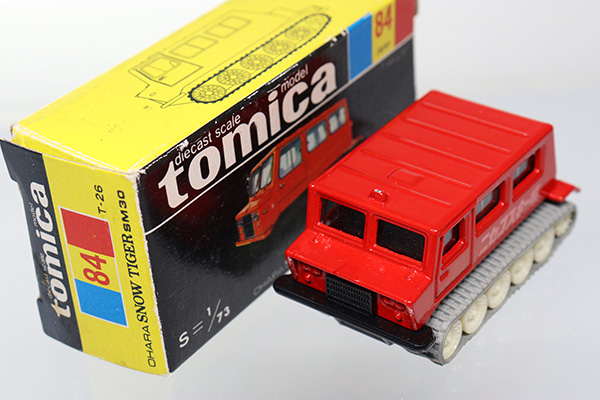 ミニカーショップ ケンボックス トミカ 黒箱☆84☆大原鉄工スノー