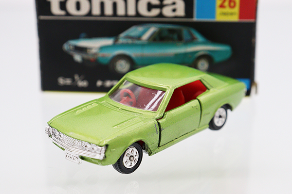 ミニカーショップ ケンボックス トミカ 黒箱☆26☆トヨタセリカ 1600GT