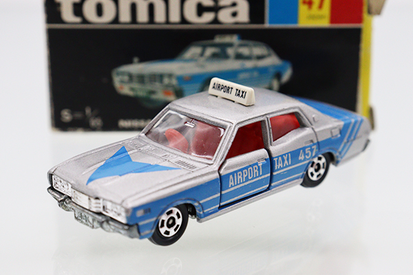 ミニカーショップ ケンボックス トミカ 黒箱☆47-3-1☆日産セドリック