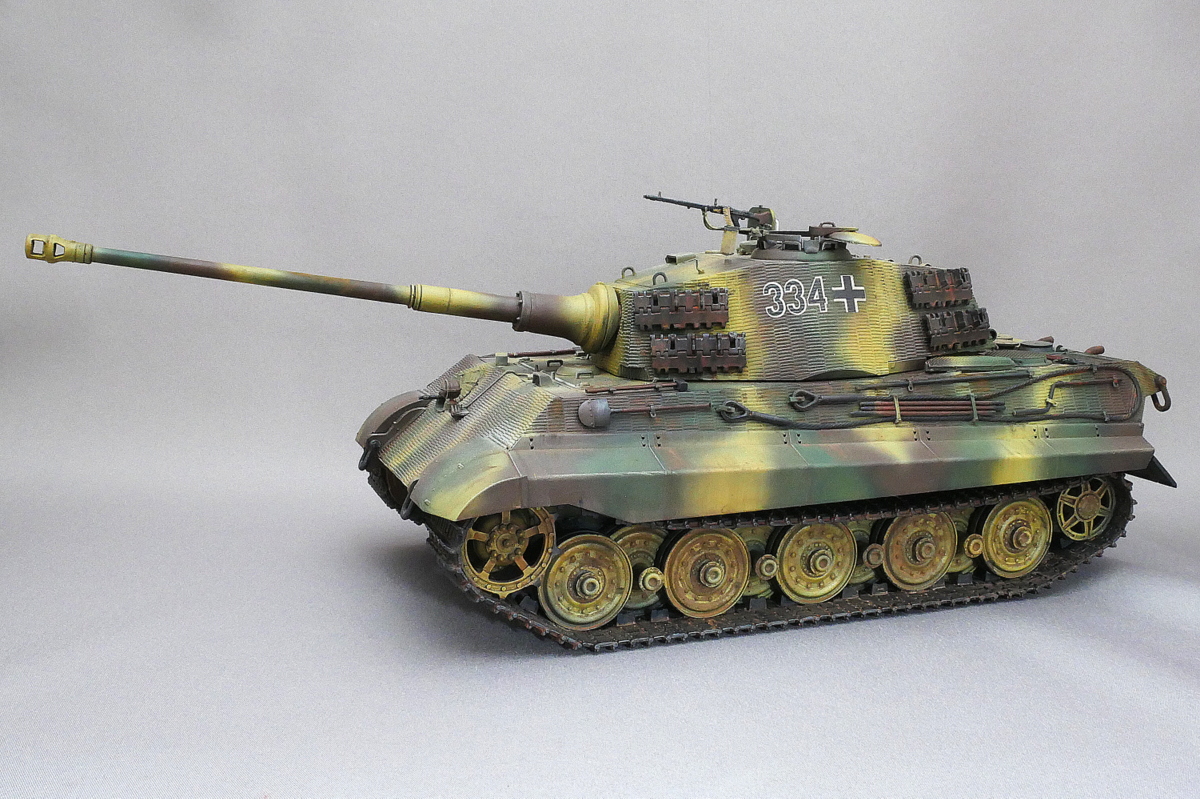 キングタイガー ヘンシェル砲塔 Sd.Kfz.182 ドイツ軍重戦車 メンモデル