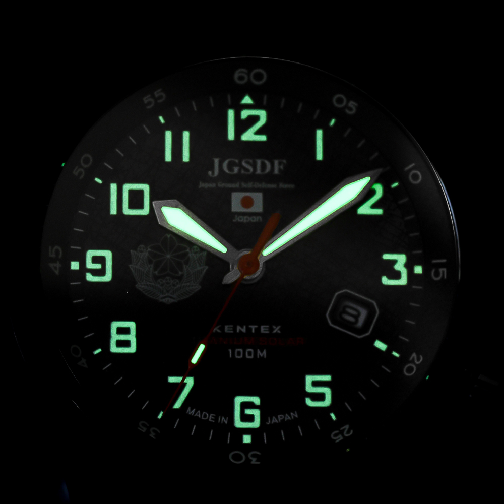 JSDFチタンソーラー 海自モデル メタルベルト仕様 [S815M-06]