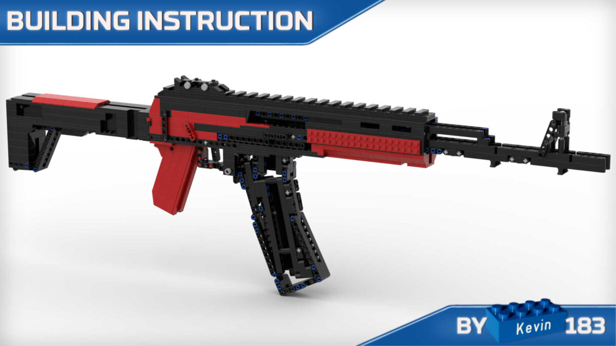 Assault Rifle AK-12 Style [PDF INSTRUCTION] - Kevin183 Shop