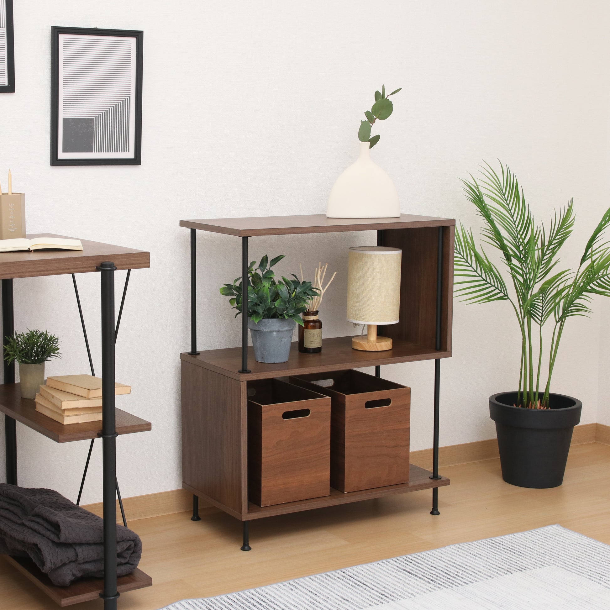 シェルフ｜工具不要EZBO｜S型ディスプレイラック - territory