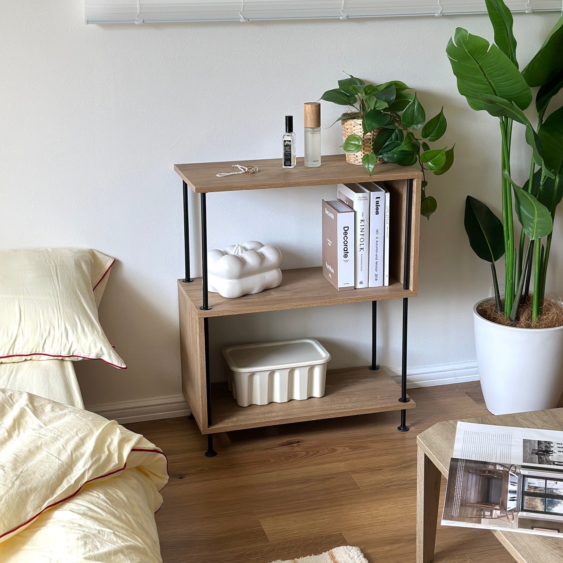 シェルフ｜工具不要EZBO｜S型ディスプレイラック - territory